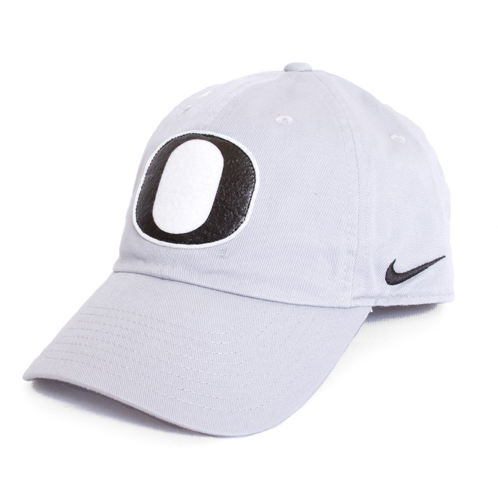 Classic Oregon O, Nike, Grey, Curved Bill, Performance/Dri-FIT, Accessories, Unisex, Unstructured, Club, Adjustable, Hat, 796313